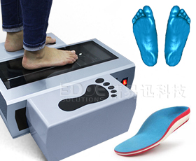 3D量腳定制3D打印鞋墊解決方案-腳底3D掃描儀