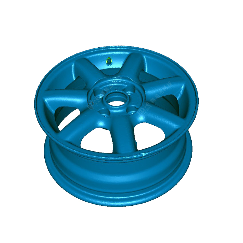 汽車輪轂3D掃描-精易迅拍照式三維掃描儀PTS-A在逆向工程中的應用