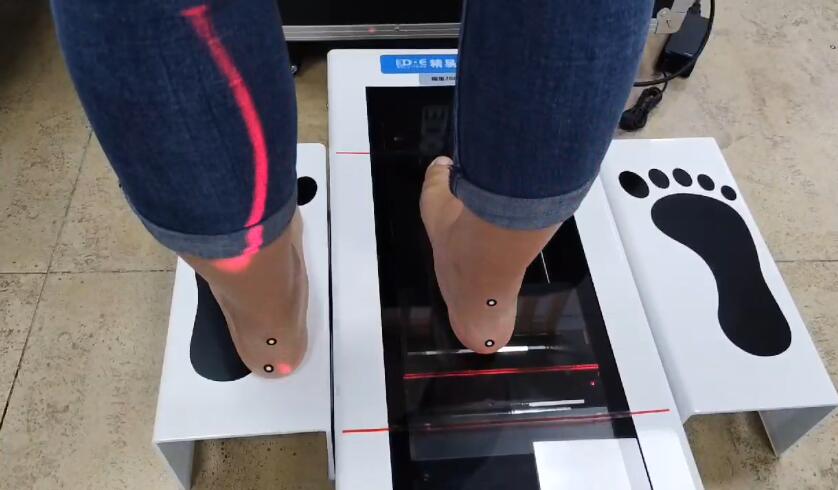 3d足底掃描儀對于足部健康評測，如扁平足、高弓足的評測等